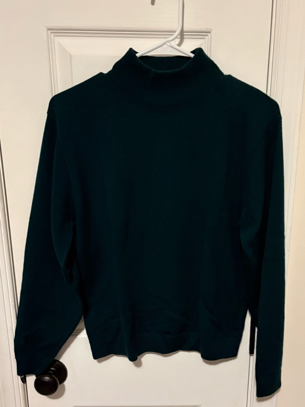 Petite Pendleton Vintage 100% Virgin Wool Mock Neck Pullover - PM